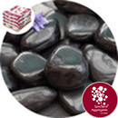 Chinese Pebbles - Polished Black Granite - Medium